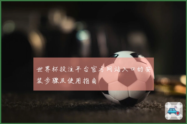 世界杯投注平台官方网站入口的安装步骤及使用指南